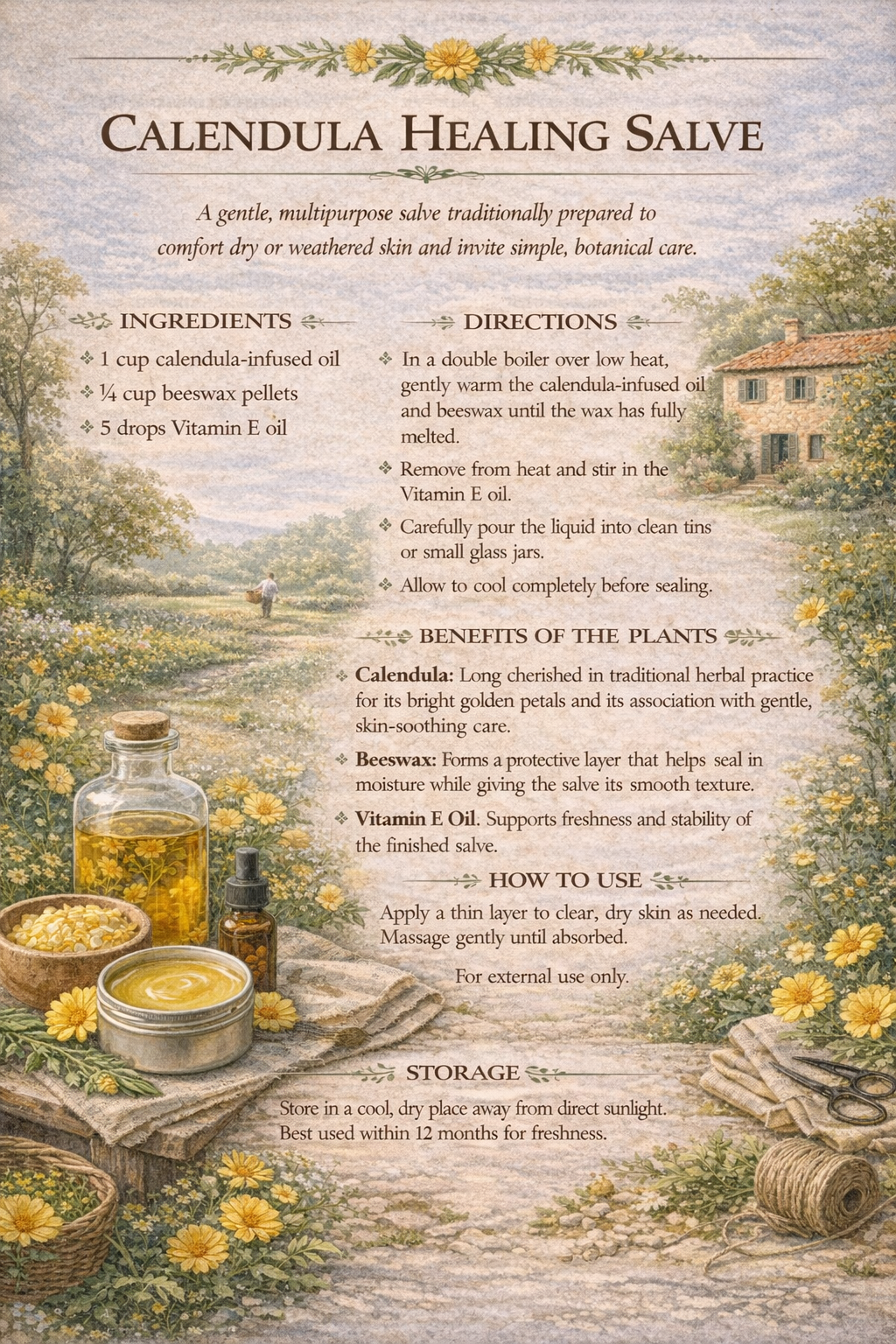 La Vie Tea — Herbal Recipe Book SOFT COVER