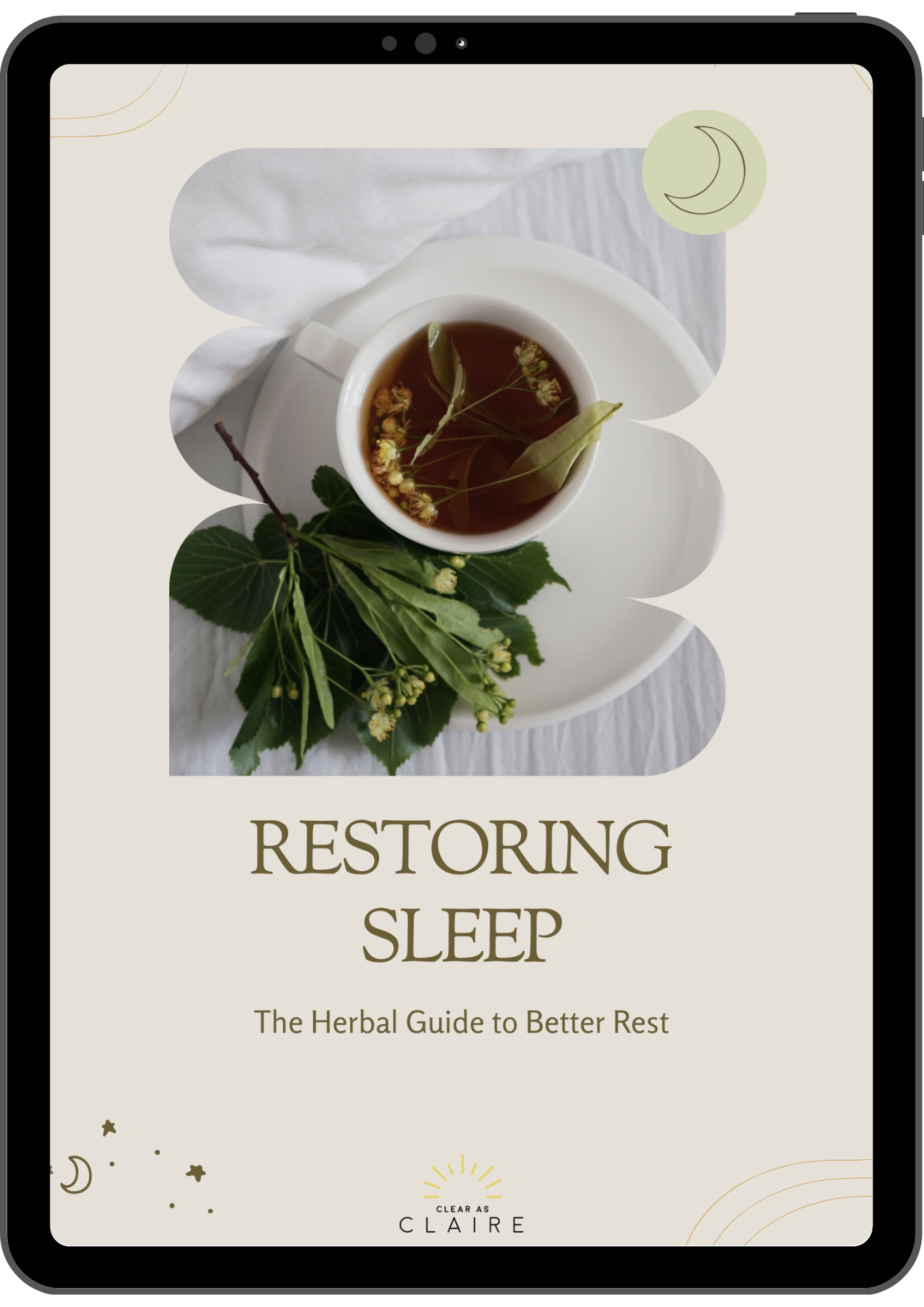 Restoring Sleep: The Herbal Guide To Better Rest E-Book
