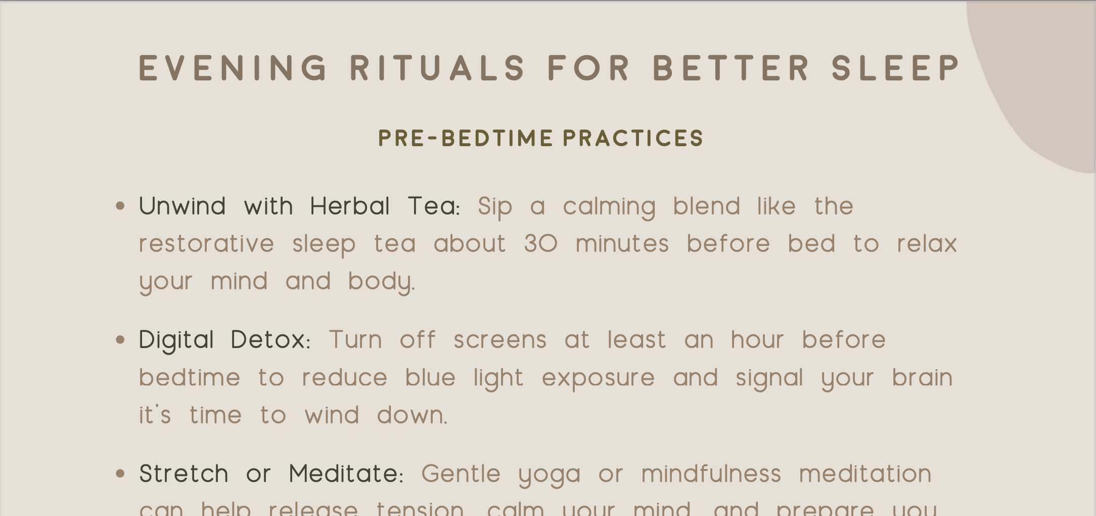 Restoring Sleep: The Herbal Guide To Better Rest E-Book