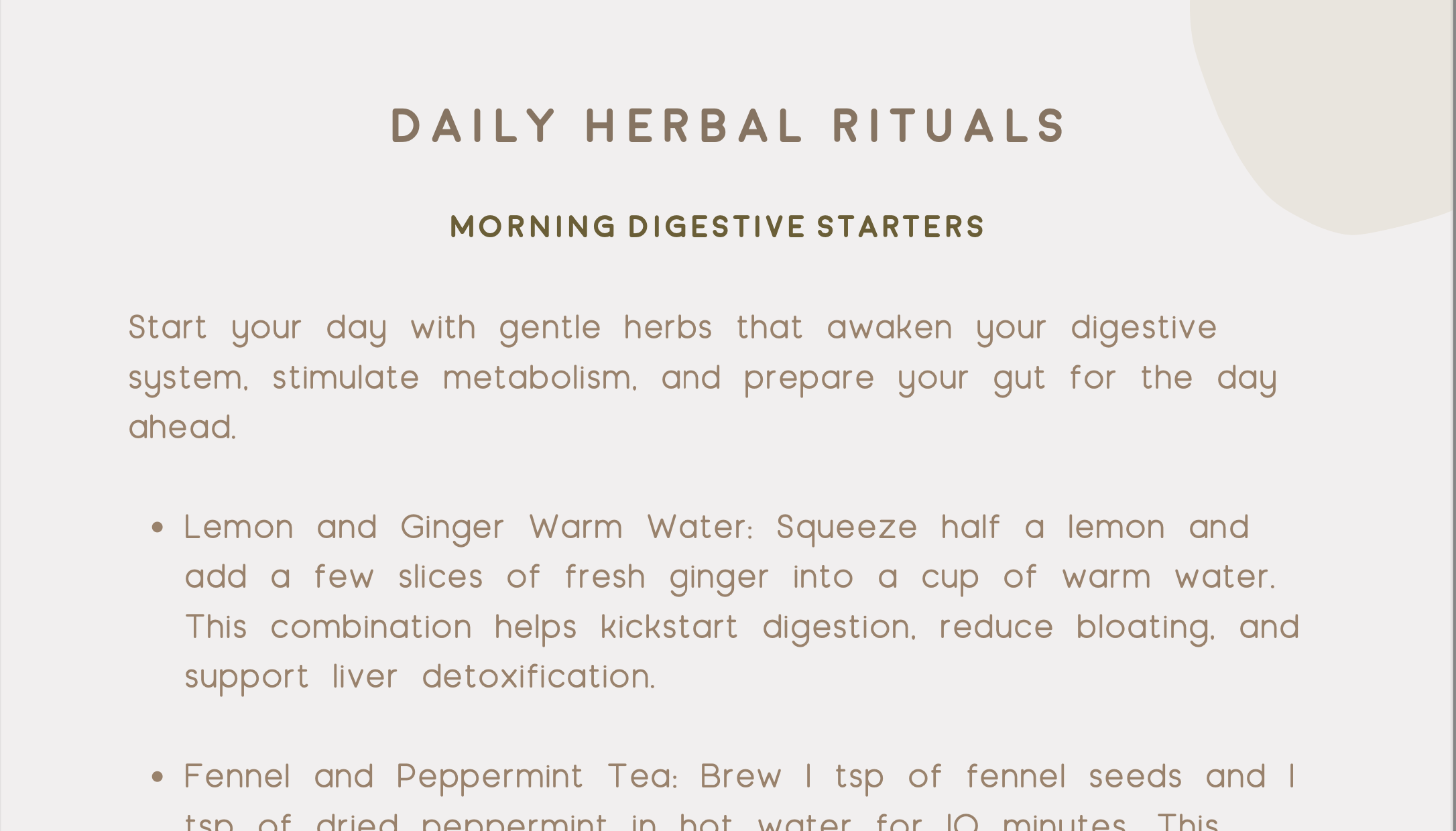 Digestive Wellness: An Herbal Approach E-Book
