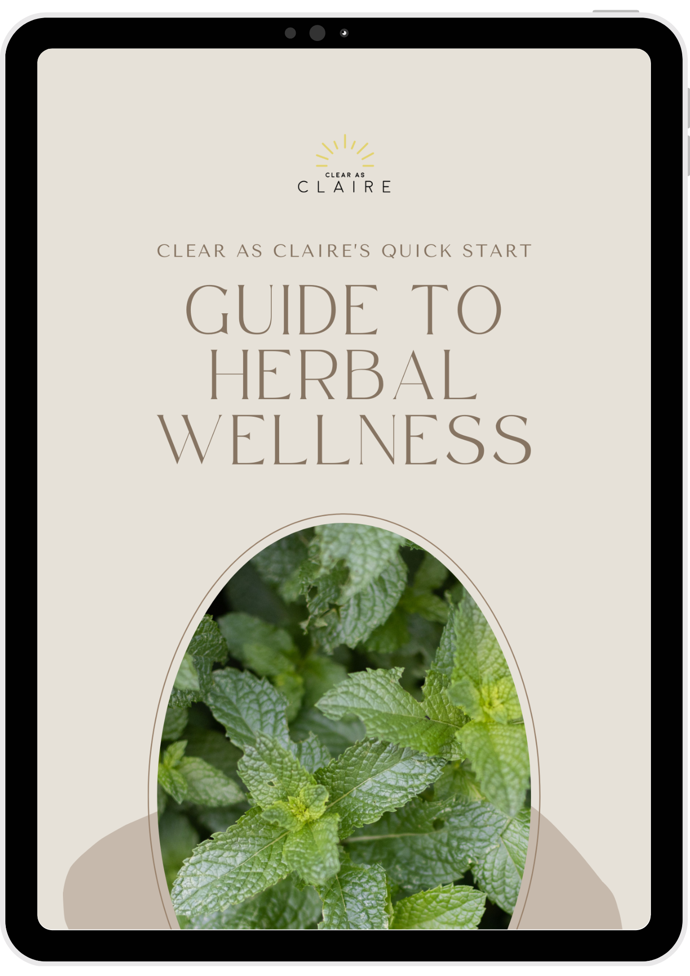 Free! Quick Start Guide To Herbal Wellness E-Book