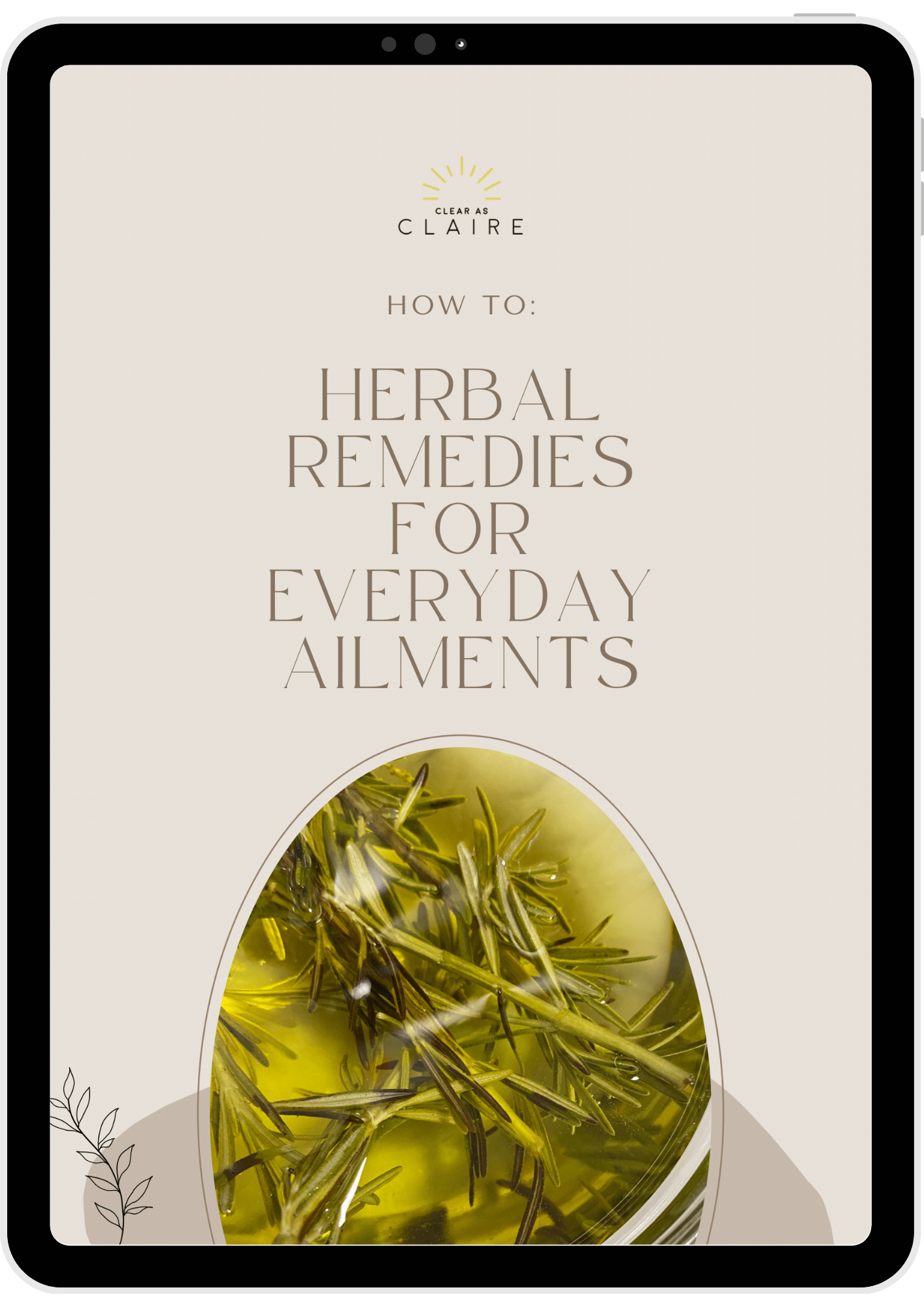 Herbal Remedies for Everyday Ailments E-Book