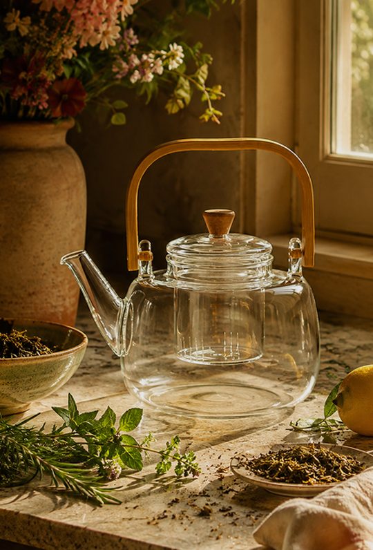 Glass Teapot