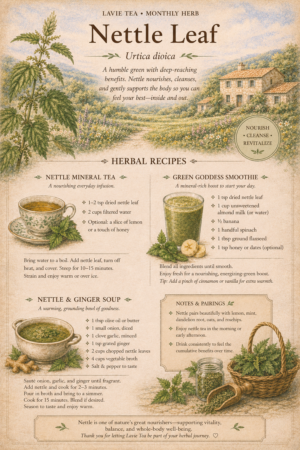 The La Vie Herb Club - Monthly Subscription